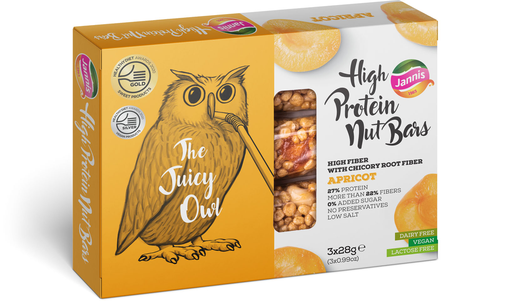 High Protein Nut Bar Apricot