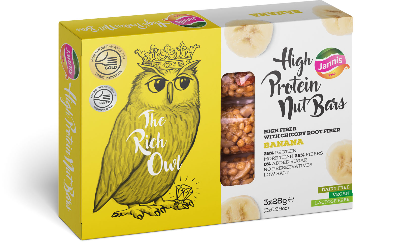 High Protein Nut Bar Banana