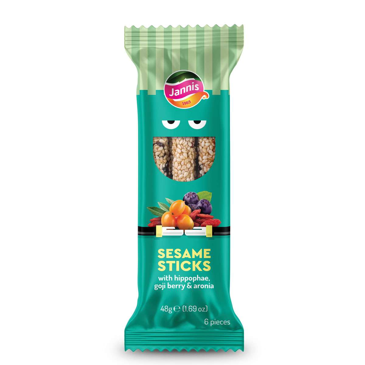 Sesame Sticks with Hippophae, Goji Berry & Aronia